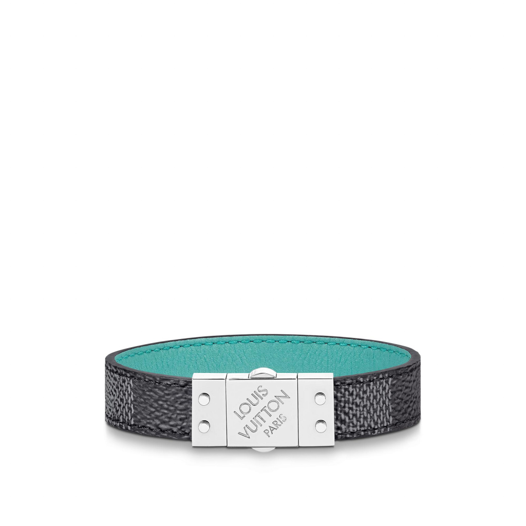 Louis Vuitton Damier Clip 14MM Reversible Bracelet